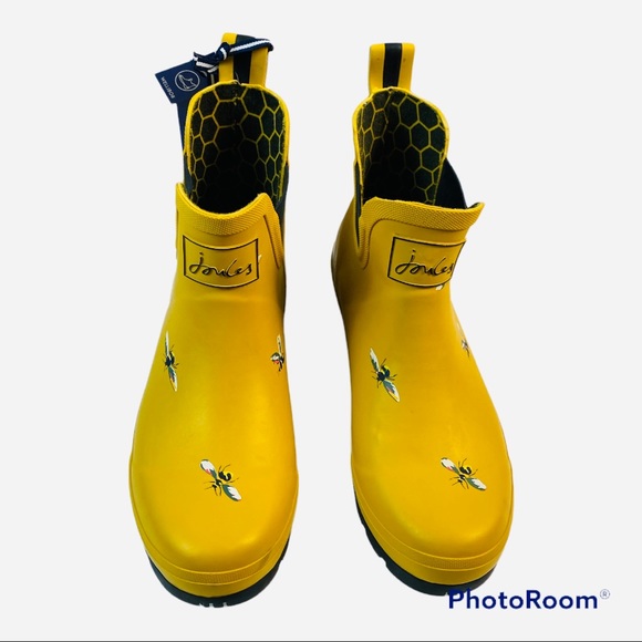 NWOT "Bees" ankle wellibobs  rain boots various szs - Picture 5 of 9